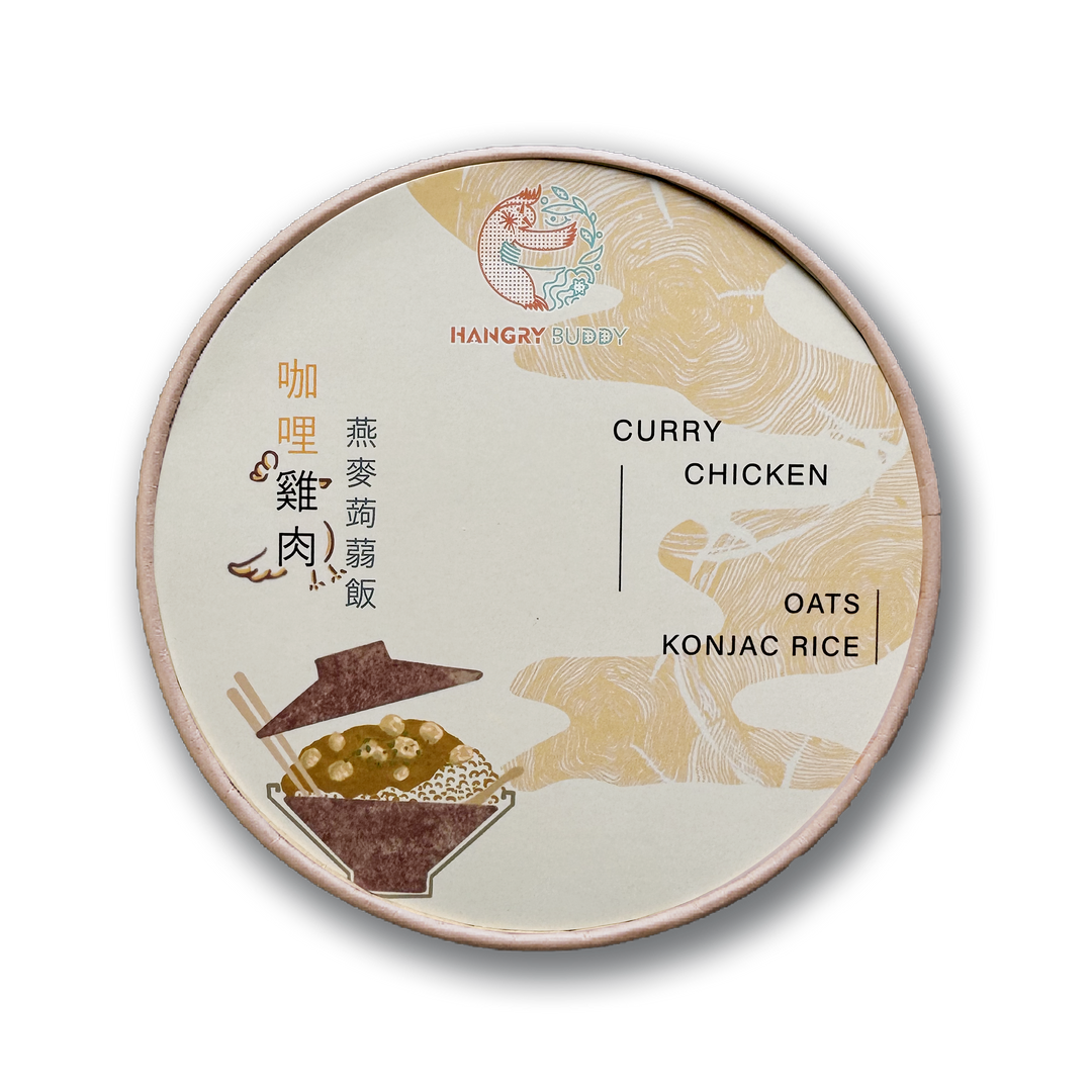 咖喱雞肉燕麥蒟蒻飯