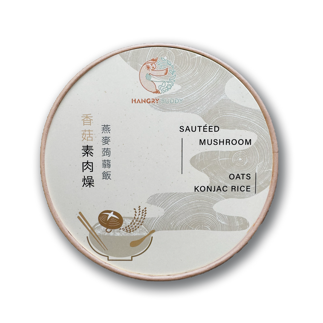 香菇素肉燥燕麥蒟蒻飯